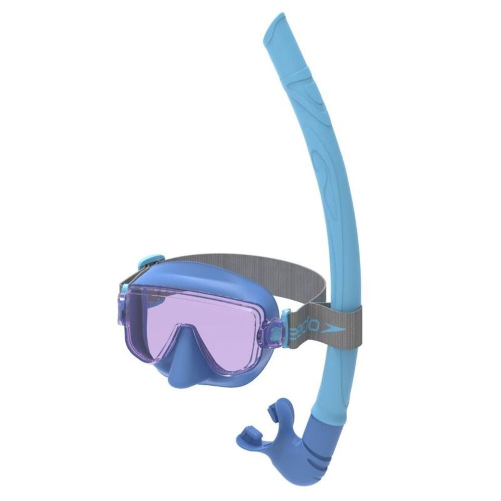 Speedo -  Junior Dive Travel Swim Mask and Snorkel Se Periwinkle